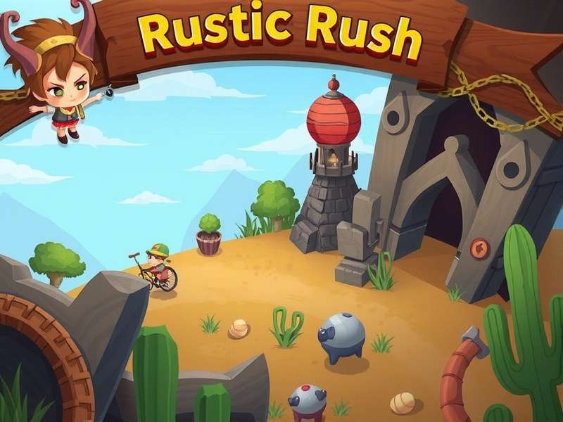 Rustic Rush Gameplay Screenshot